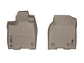 Picture of WeatherTech FloorLiners - Tan - Front - 2 Piece