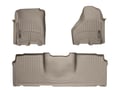 Picture of WeatherTech FloorLiners - Front & Rear - Tan