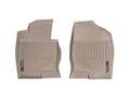 Picture of WeatherTech FloorLiners - Tan - Front - 2 Piece