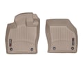 Picture of WeatherTech FloorLiners - Tan - Front - 2 Piece