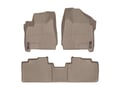 Picture of WeatherTech FloorLiners - Front & Rear - Tan