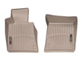 Picture of WeatherTech FloorLiners - Tan - Front - 2 Piece