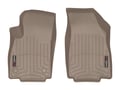 Picture of WeatherTech FloorLiners - Tan - Front - 2 Piece