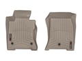 Picture of WeatherTech FloorLiners - Tan - Front - 2 Piece