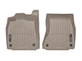 Picture of WeatherTech FloorLiners - Tan - Front - 2 Piece