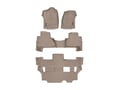 Picture of WeatherTech FloorLiners - Front, 2nd & 3rd Row - Tan