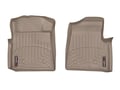 Picture of WeatherTech FloorLiners - Tan - Front - 2 Piece