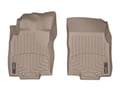 Picture of WeatherTech FloorLiners - Tan - Front - 2 Piece