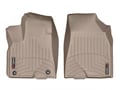 Picture of WeatherTech FloorLiners - Tan - Front - 2 Piece