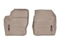 Picture of WeatherTech FloorLiners - Tan - Front - 2 Piece