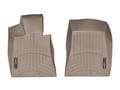 Picture of WeatherTech FloorLiners - Tan - Front - 2 Piece