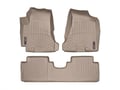 Picture of WeatherTech FloorLiners - Front & Rear - Tan