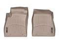 Picture of WeatherTech FloorLiners - Tan - Front - 2 Piece