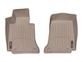 Picture of WeatherTech FloorLiners - Tan - Front - 2 Piece