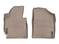 Picture of WeatherTech FloorLiners - Tan - Front - 2 Piece