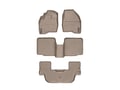 Picture of WeatherTech FloorLiners - Front, 2nd & 3rd Row - Tan