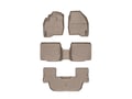 Picture of WeatherTech FloorLiners - Front, 2nd & 3rd Row - Tan