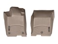 Picture of WeatherTech FloorLiners - Tan - Front - 2 Piece