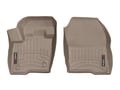 Picture of WeatherTech FloorLiners - Tan - Front - 2 Piece