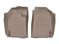 Picture of WeatherTech FloorLiners - Tan - Front - 2 Piece