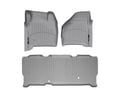 Picture of WeatherTech FloorLiners - Gray - Front & Rear