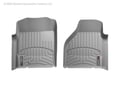 Picture of WeatherTech FloorLiners - Gray - Front - 2 Piece