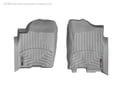 Picture of WeatherTech FloorLiners - Gray - Front - 2 Piece