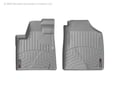 Picture of WeatherTech FloorLiners - Gray - Front - 2 Piece