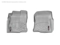 Picture of WeatherTech FloorLiners - Gray - Front - 2 Piece