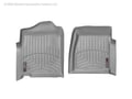 Picture of WeatherTech FloorLiners - Gray - Front - 2 Piece