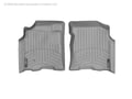 Picture of WeatherTech FloorLiners - Gray - Front - 2 Piece