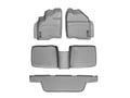 Picture of WeatherTech FloorLiners - Gray - Front, Rear & 3rd Row