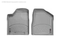 Picture of WeatherTech FloorLiners - Gray - Front - 2 Piece