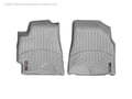 Picture of WeatherTech FloorLiners - Gray - Front - 2 Piece