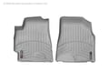 Picture of WeatherTech FloorLiners - Gray - Front - 2 Piece