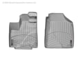 Picture of WeatherTech FloorLiners - Gray - Front - 2 Piece