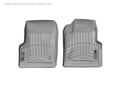 Picture of WeatherTech FloorLiners - Gray - Front - 2 Piece