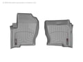 Picture of WeatherTech FloorLiners - Gray - Front - 2 Piece