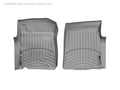 Picture of WeatherTech FloorLiners - Gray - Front - 2 Piece