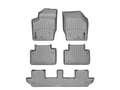 Picture of WeatherTech FloorLiners - Gray - Front, Rear & 3rd Row