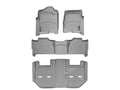 Picture of WeatherTech FloorLiners - Front, 2nd & 3rd Row - Gray