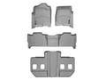 Picture of WeatherTech FloorLiners - Front, 2nd & 3rd Row - Gray