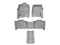 Picture of WeatherTech FloorLiners - Gray - Front, Rear & 3rd Row