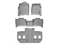 Picture of WeatherTech FloorLiners - Gray - Front, Rear & 3rd Row