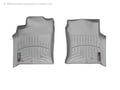 Picture of WeatherTech FloorLiners - Gray - Front - 2 Piece