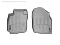 Picture of WeatherTech FloorLiners - Gray - Front - 2 Piece