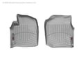 Picture of WeatherTech FloorLiners - Gray - Front - 2 Piece