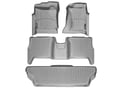 Picture of WeatherTech FloorLiners - Gray - Front, Rear & 3rd Row