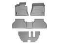 Picture of WeatherTech FloorLiners - Gray - Front, Rear & 3rd Row