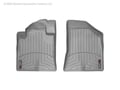 Picture of WeatherTech FloorLiners - Gray - Front - 2 Piece